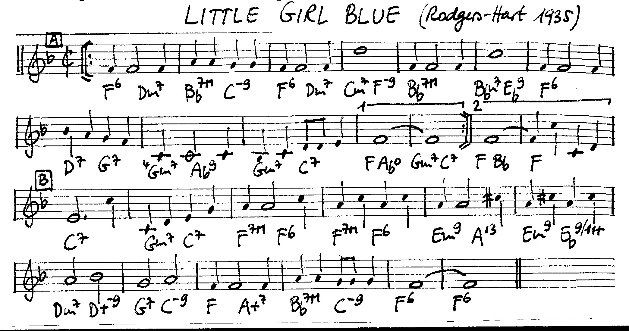 little girl blue leadsheet – book us for your next 20s or gatsby event